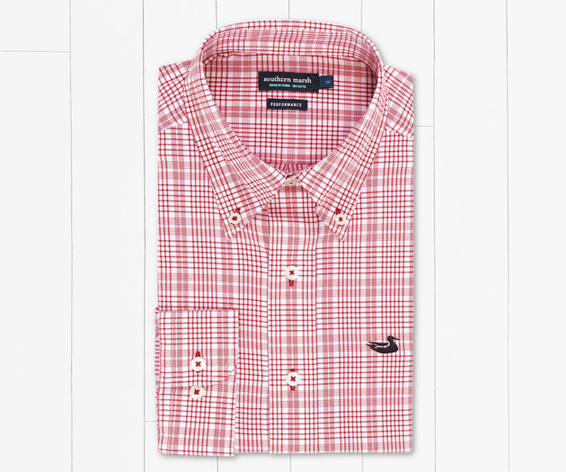 Southern Marsh Shenandoah Performance Check Dress Shirt – Rountree Outdoors Southern Marsh Shenandoah Performance Check Dress Shirt – Rountree Outdoors
