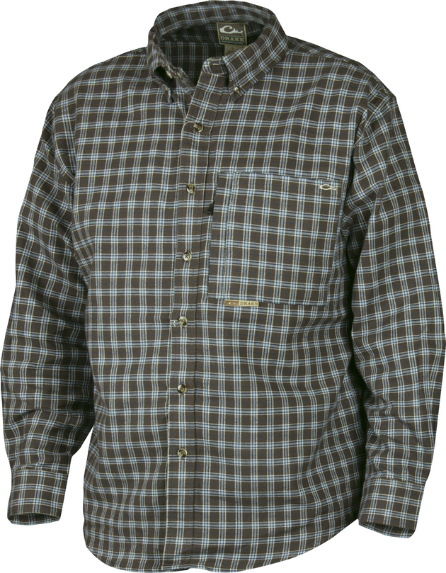 Drake Autumn Brushed Twill Shirt