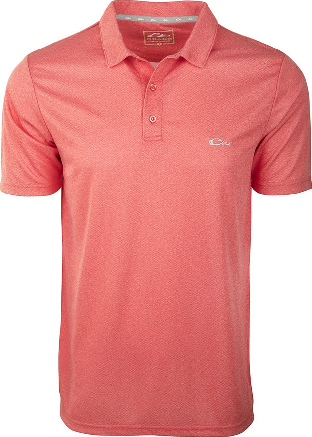 Drake Heathered Polo