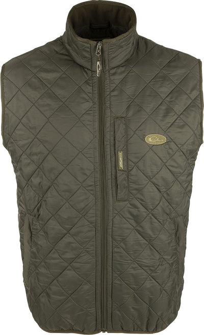 Drake Delta Quilted Fleece Lined Vest