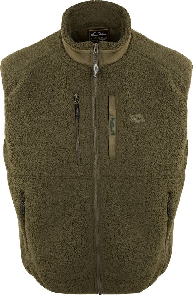 Drake Sherpa Fleece Layering Vest