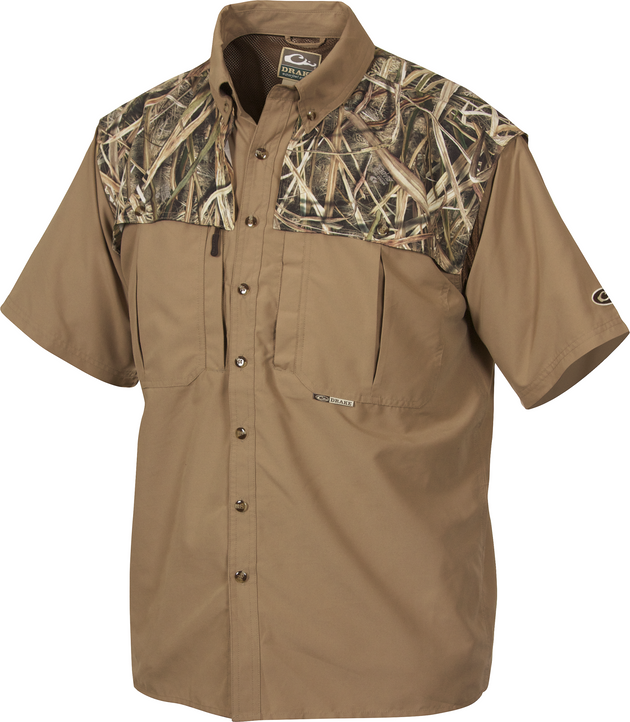 Drake Two Tone Wingshooter's Shirt