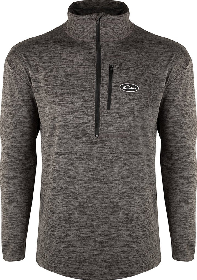 Drake Baselayer Top Charcoal Heather