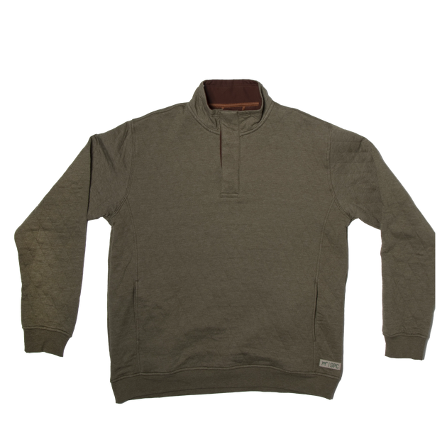 Southern Point Quilted Pullover