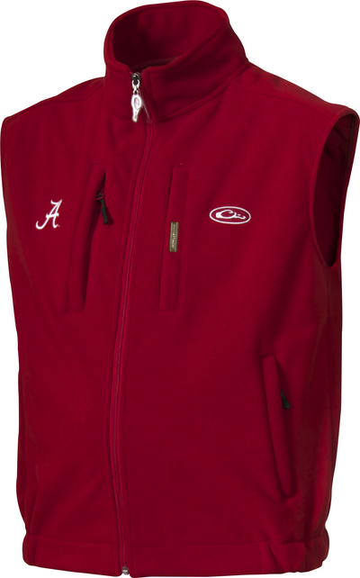 Drake Alabama Windproof Fleece Vest