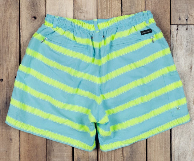Southern Marsh Dockside Swim Trunk - Cruiser Stripe