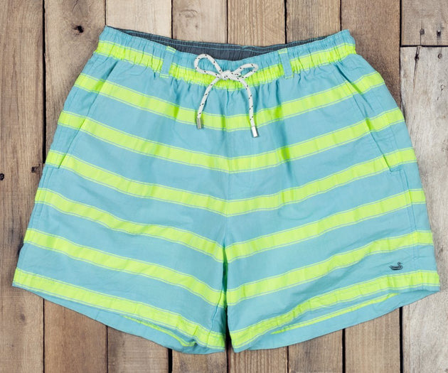 Southern Marsh Dockside Swim Trunk - Cruiser Stripe