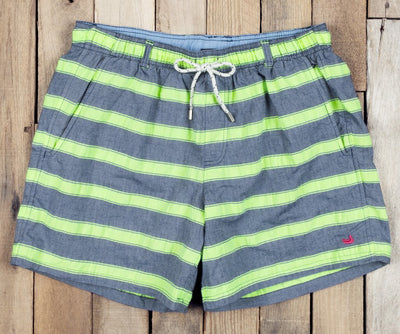 Southern Marsh Dockside Swim Trunk - Cruiser Stripe