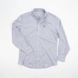 Southern Point Stretch Hadley Check Shirt White